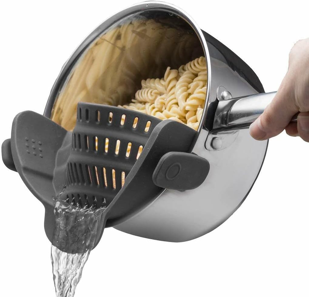 Effortless Straining with the Ultimate Clip-On Colander